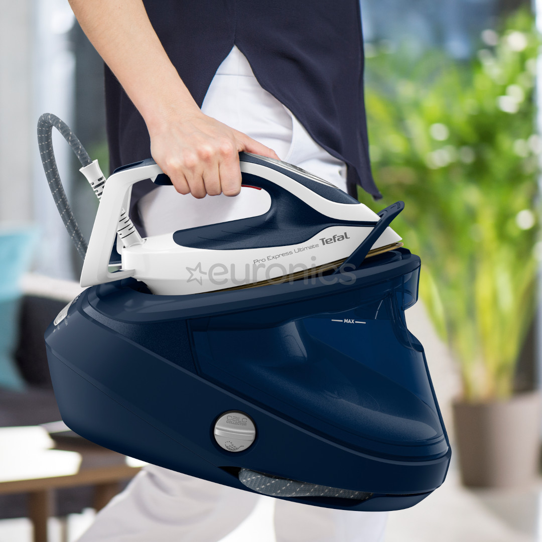 Tefal Pro Express Ultimate II, 3000 W, blue/white - Ironing System