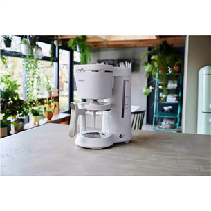 Philips Eco Conscious Edition, 1000 W, balta - Kafijas automāts ar filtru