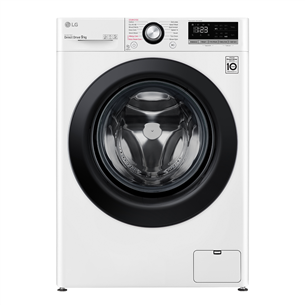 LG, 9 kg, dziļums 56.5 cm, 1400 apgr/min. - Veļas mazgājamā mašīna ar priekšējo ielādi F4WV309S6E