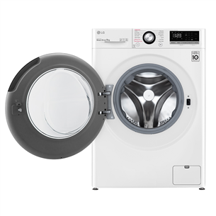 LG, 9 kg, dziļums 56.5 cm, 1400 apgr/min. - Veļas mazgājamā mašīna ar priekšējo ielādi