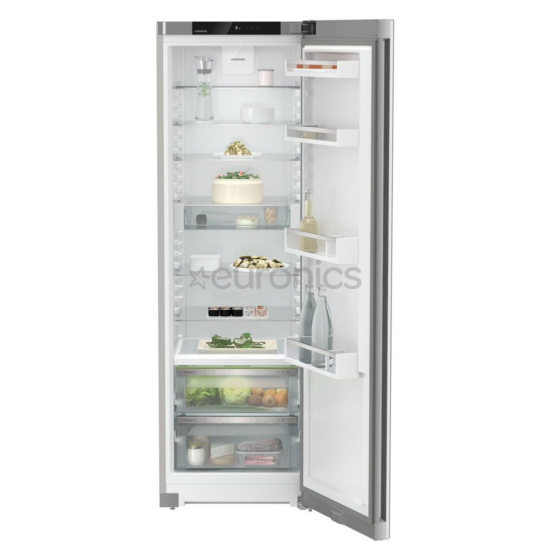 Liebherr, BioFresh, 382 л, высота 186 см, серебристый - Холодильный шкаф