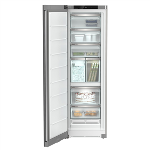 Liebherr, NoFrost, 278 L, height 186 cm, silver - Freezer