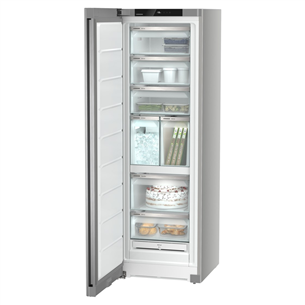 Liebherr, NoFrost, 278 L, height 186 cm, silver - Freezer