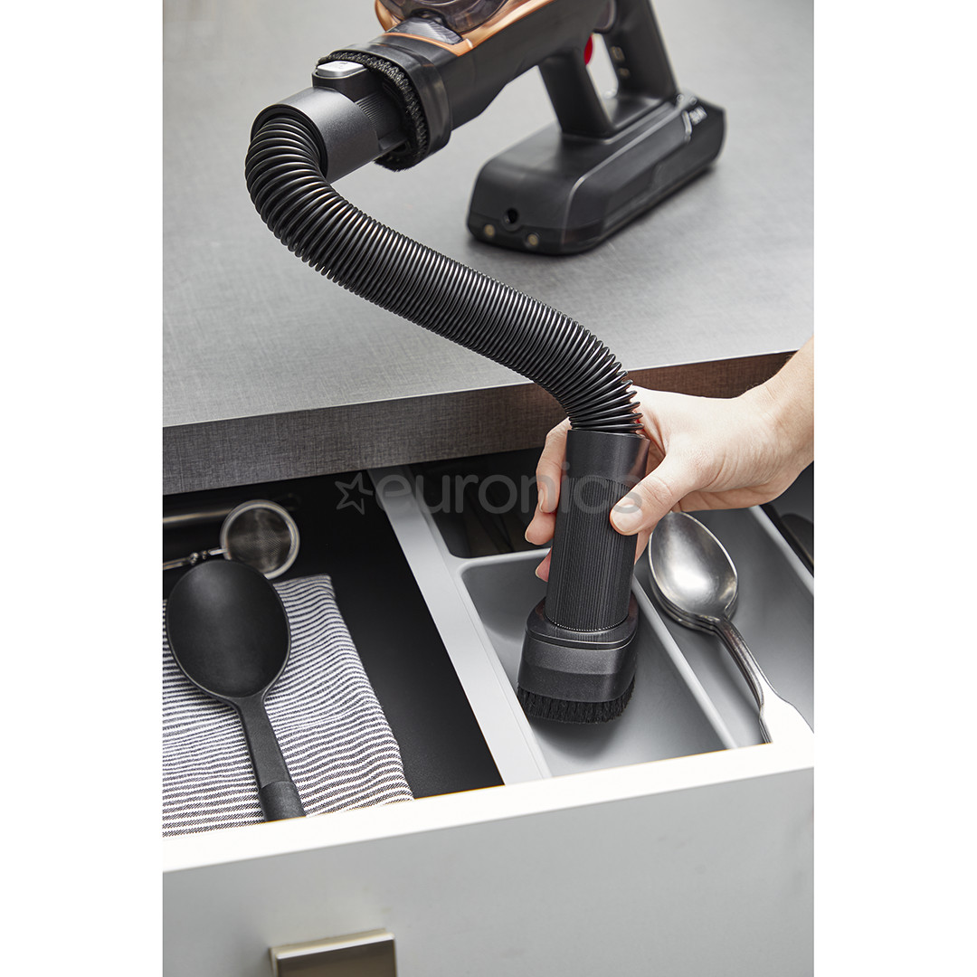 Tefal X-Force Flex 15.60, melna - Bezvadu putekļu sūcējs