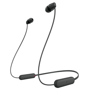 Sony WI-C100, black - Wireless headphones