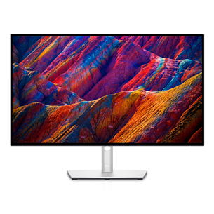 Dell UltraSharp U2723QE, 27'', 4K UHD, LED IPS, USB-C, черный/серебристый - Монитор