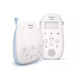 Philips Avent, белый/голубой - Радионяня SCD715/52