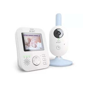 Philips Avent, white/blue - Video baby monitor SCD835/52
