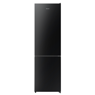 Hisense, NoFrost, 336 L, height 201 cm, black - Refrigerator RB440N4GBD