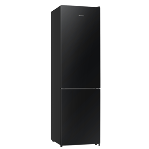 Hisense, NoFrost, 336 л, высота 201 см, черный - Холодильник