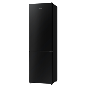 Hisense, NoFrost, 336 л, высота 201 см, черный - Холодильник