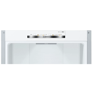 Bosch NoFrost, augstums 203 cm, 368 L, nerūsējošā tērauda - Ledusskapis