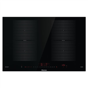 Hisense, platums 79.5 cm, bez rāmja, melna - Iebūvējama indukcijas plīts virsma I8455C