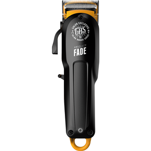 GA.MA Absolute Fade, 0.8-25 mm, black/yellow - Hair Clipper