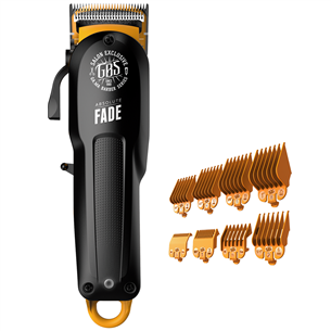 GA.MA Absolute Fade, 0,8-25 мм, черный/желтый - Машинка для стрижки волос SMB5523
