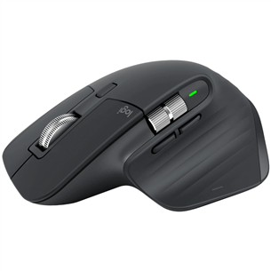 Logitech MX Master 3s, melna - Bezvadu datorpele