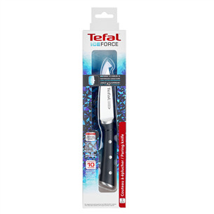 Tefal Ice Force, garums 9 cm, melna/nerūsējošā tērauda - Nazis