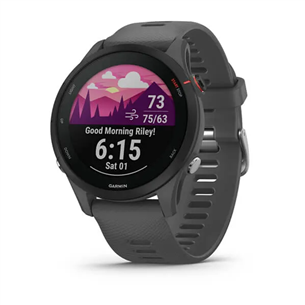 Garmin Forerunner 255, pelēka - Viedpulkstenis 010-02641-10