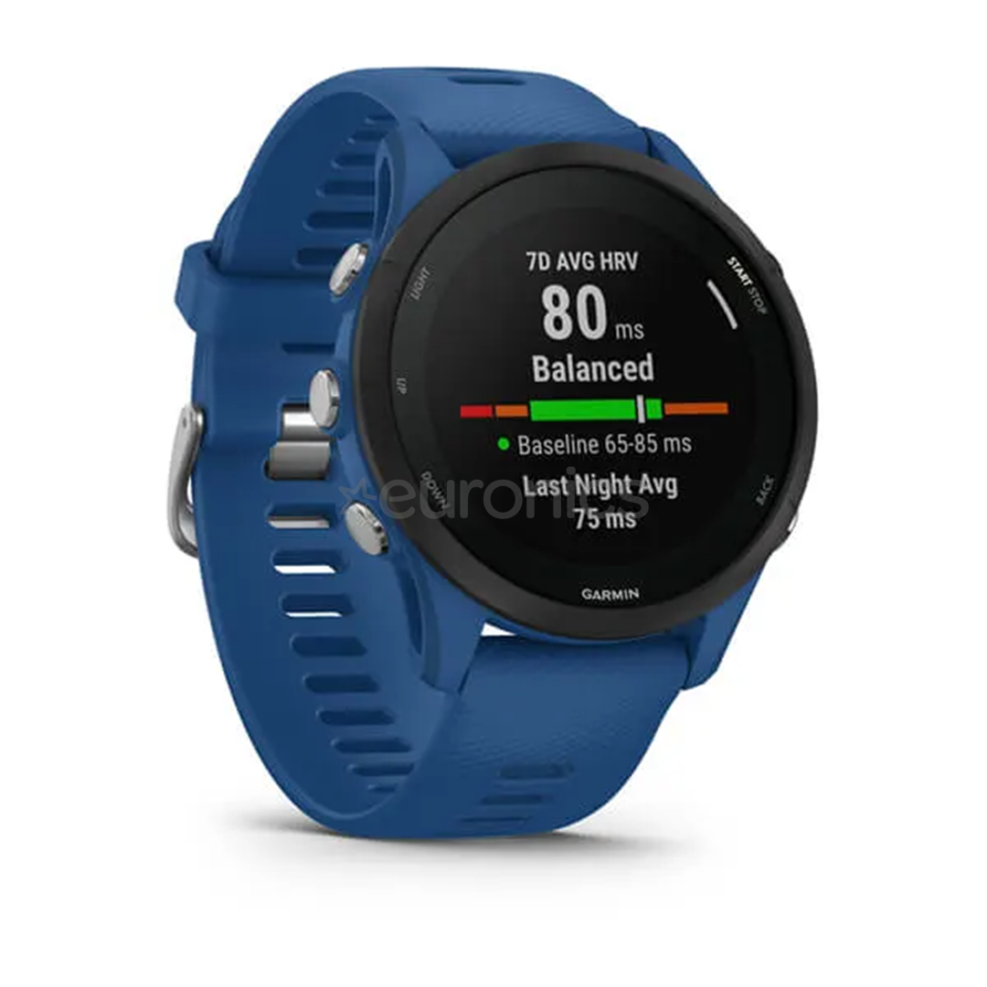 Garmin Forerunner 255, zila - Viedpulkstenis