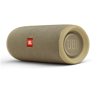 JBL Flip 5, bēša - Portatīvais bezvadu skaļrunis