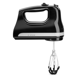 KitchenAid, 60 W, black - Hand Mixer