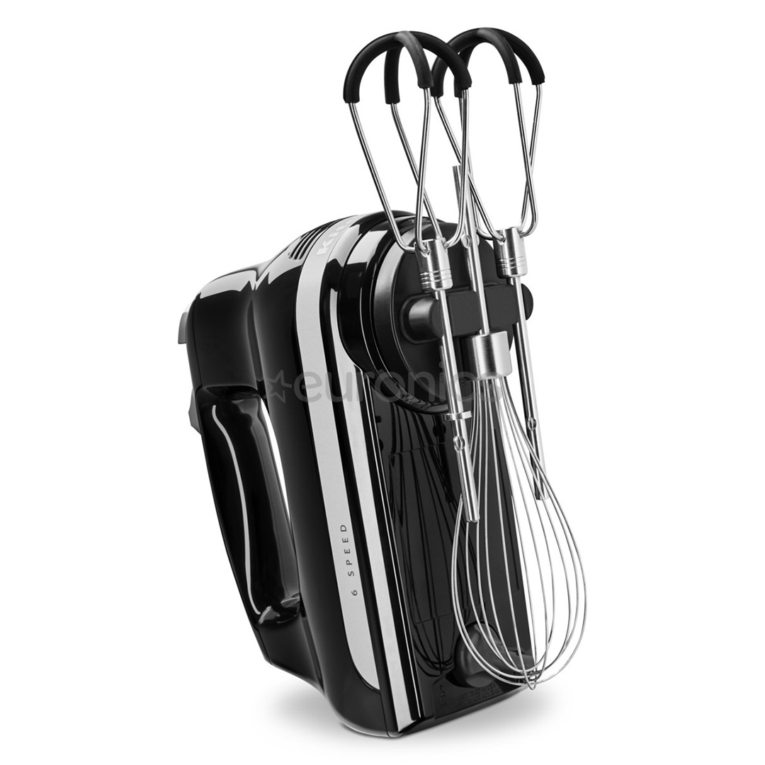 KitchenAid, 6 скоростей, черный - Ручной миксер