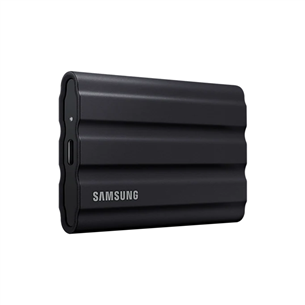 Samsung T7 Shield, 2 TB, USB 3.2 Gen 2, melna - Ārējais SSD cietais disks
