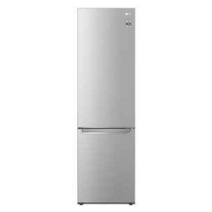 LG, NoFrost, 384 л, высота 203 см, нерж. сталь - Холодильник GBB72NSVCN1.ANSQEUR