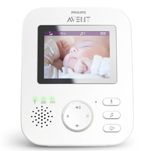 Philips Avent, white/blue - Video baby monitor