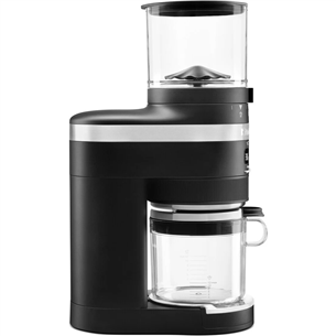 KitchenAid Artisan, 1500 W, matēta melna - Kafijas dzirnaviņas