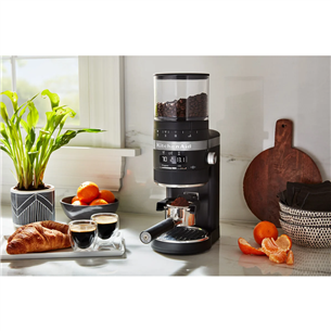 KitchenAid Artisan, 1500 W, matt black - Coffee Grinder
