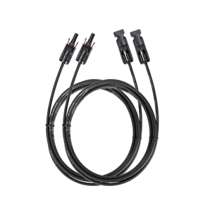 EcoFlow Solar Extension Cable, 3 m, melna - Pagarinātājs 50004052