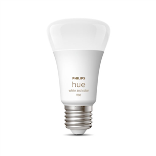 Philips Hue White and Color, E27, balta - Viedā spuldze