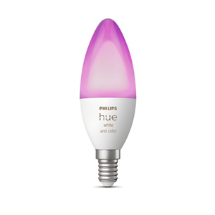 Philips Hue White and Color, E14, цветной - Умная лампа 929002294204