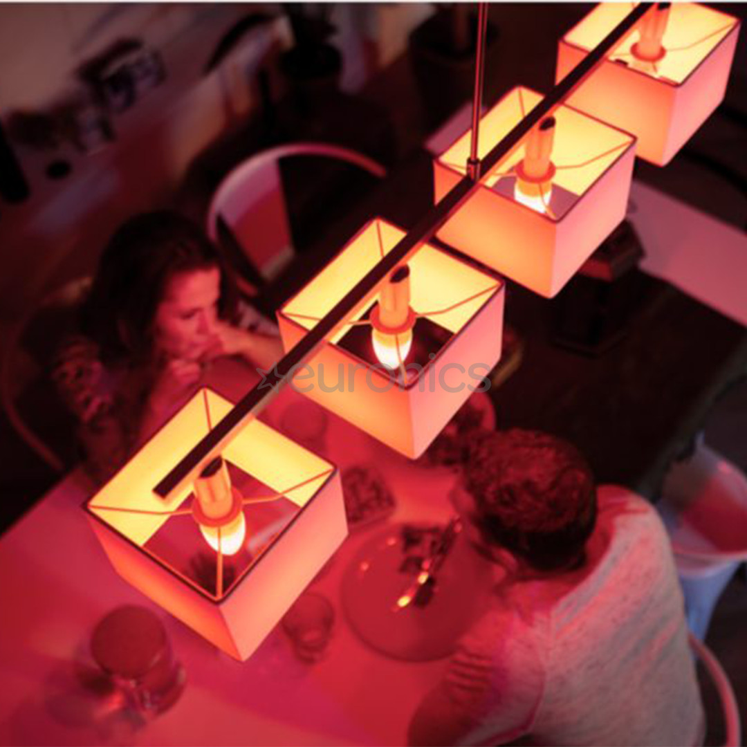 Philips Hue White and Color, E14, 2 gab, balta - Viedā spuldze