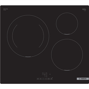 Bosch Serie 4, width 59.2 cm, frameless, black - Built-in Induction Hob PUJ611BB5E