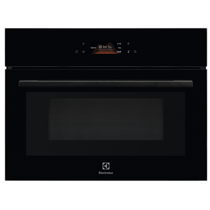 Electrolux, microwave function, 49 L, black - Built-in Oven