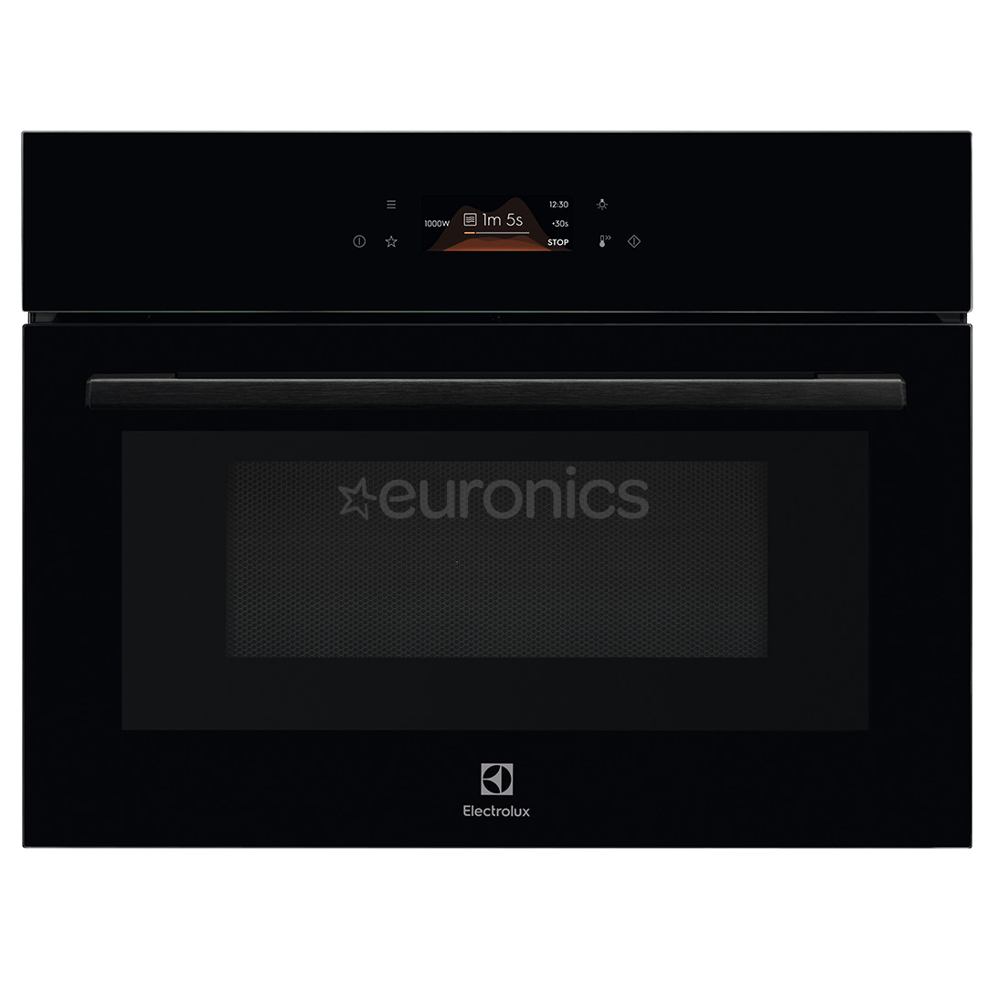 Electrolux CombiQuick 700, 49 L, melna - Iebūvējama elektriskā cepeškrāsns ar mikroviļņu krāsni