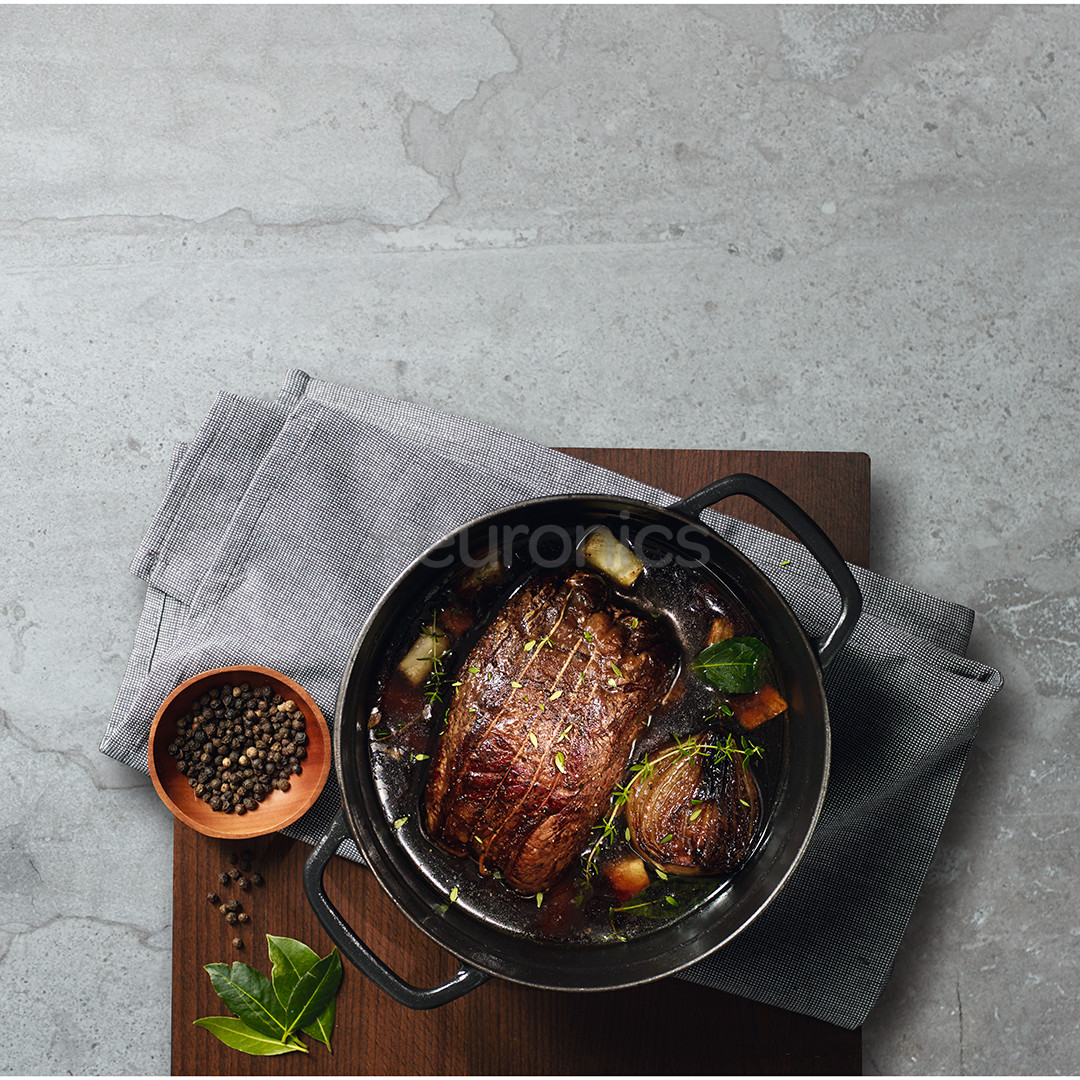 Electrolux CombiQuick 700, 49 L, melna - Iebūvējama elektriskā cepeškrāsns ar mikroviļņu krāsni