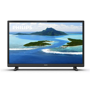 Philips, LED HD, 24", sānu statīvs, melna - Televizors 24PHS5507/12