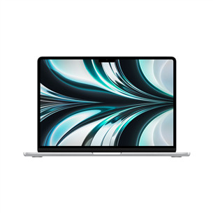 Apple MacBook Air 13 (2022), 13.6'', M2 8C/8C, 8 GB, 256 GB, RUS, sudraba - Portatīvais dators
