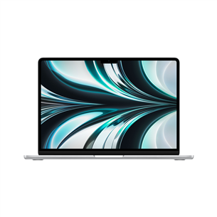 Apple MacBook Air 13 (2022), 13.6'', M2 8C/8C, 8 GB, 256 GB, ENG, sudraba - Portatīvais dators