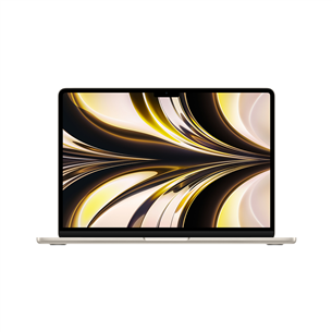 Apple MacBook Air 13 (2022), 13.6'', M2 8C/8C, 8 GB, 256 GB, RUS, zelta - Portatīvais dators MLY13RU/A