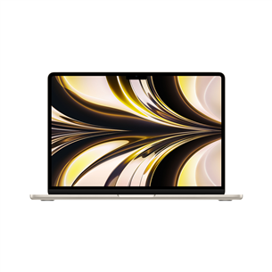 Apple MacBook Air 13 (2022), 13.6'', M2 8C/8C, 8 GB, 256 GB, RUS, zelta - Portatīvais dators