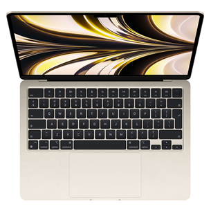 Apple MacBook Air 13 (2022), M2 8C/8C, 8 ГБ, 256 ГБ, RUS, золотистый - Ноутбук