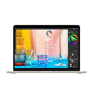 Apple MacBook Air 13 (2022), M2 8C/8C, 8 ГБ, 256 ГБ, RUS, золотистый - Ноутбук