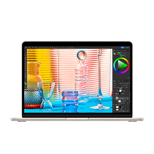 Apple MacBook Air 13 (2022), 13.6'', M2 8C/10C, 8 GB, 512 GB, ENG, zelta - Portatīvais dators