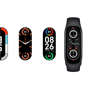 Xiaomi Smart Band 7, melna - Aktivitātes uzraudzītājs