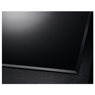 AEG 6000 Bridge, platums 80 cm, melna - Iebūvējama indukcijas plīts virsma ar tvaika nosūcēju