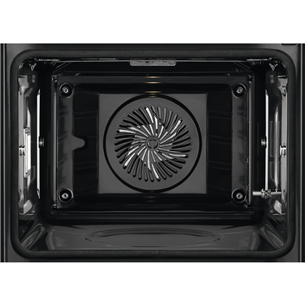 AEG AssistedCooking 8000, 71 л, пиролитическая очистка, черный - Интегрируемый духовой шкаф